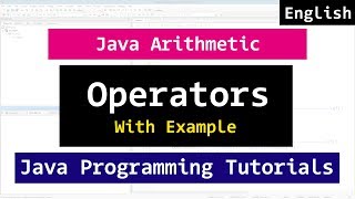 Basic and Compound Arithmetic Operators  Java Video Tutorial [upl. by Enytsirhc]