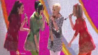 Nina Radojcic  Caroban SERBIA Eurosong 2011 Semifinal [upl. by Idnis]