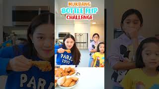 BOTTLE FLIP CHALLENGE EAT FRIED CHICKEN [upl. by Vevine]