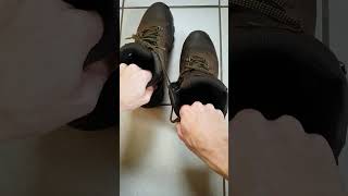 How to stop tripping on boot lace hooks [upl. by Kathrine]