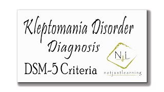 Kleptomania  definition diagnostic criteria DSM5 Risk and prognostic factors associated features [upl. by Gnagflow116]