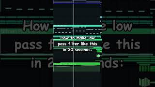 How to low pass filter aka quotthe other roomquot effect on FL Studio flstudio musicproducer tutorial [upl. by Nnylsoj]