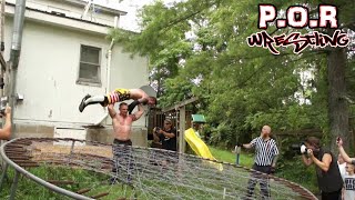 Shane Mercer vs Kamikaze  POR Wrestling Deathmatch [upl. by Ettenyl160]