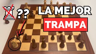 La MEJOR TRAMPA para GANAR en AJEDREZ con negras [upl. by Ramled196]