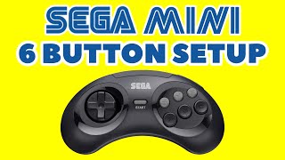 ENHANCE Your SEGA GENESIS MINI with 6 BUTTONS Setup in Retroarch [upl. by Ramberg211]