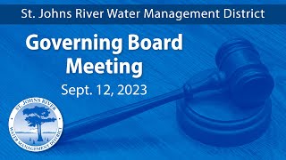 Governing Board Meeting and Tentative millage rate amp budget approval September 12 2023 [upl. by Drandell]