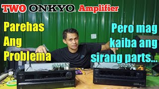 HOW TO REPAIR DEFECTIVE CONTROL SYSTEM  ONKYO AMPLIFIER [upl. by Latoyia]