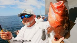 Fishing the quotJubilee Deep Sea Fishing Charterquot Panama City Beach Fl A Fun Day amp A Boatload of Fish [upl. by Brnaba]