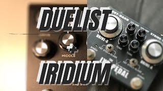 LYR PEDAL The Duelist Clone  Strymon Iridium VOX AC30 [upl. by Airlee]