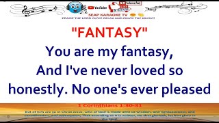 FANTASY KARAOKE LYRICS BY GERARD KENNY [upl. by Sitoiyanap]