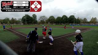 Turnin2 16U Wetherby vs Indiana Gators Premier 18U Lloyd  9282024 [upl. by Oberstone244]