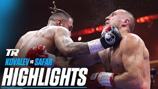 The Krusher Sergey Kovalev Gets CRUSHED By Robin Safar  FIGHT HIGHLIGHTS [upl. by Lleksah35]