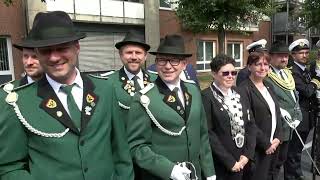 Schützenfest in Grevenbroich 175 Jahre  Regimentsabnahme am 192024  Ein Film von Peter Lesinski [upl. by Martineau]