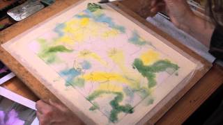 Clematis Watercolour Tutorial Part 3  First wash [upl. by Caldeira900]