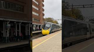 Avanti West Coast Pendilino flies through Watford Junction trainspotting train [upl. by Kcirrez583]