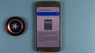 How to enabledisable Nearby Device Scan on Samsung J7 Pro Android 9 [upl. by Spring976]