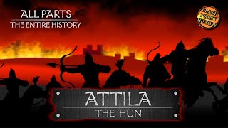 Attila the Hun  The Entire History Audio Podcast [upl. by Ehcropal]