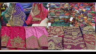 Readymade Aari Work Blouse Material  Aari Work Blouse  Readymadeblouse Sowcarpet [upl. by Wildon]