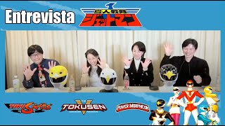 Entrevista al cast de Choujin Sentai Jetman [upl. by Nnep]