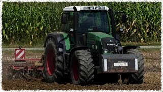 Fendt 820 Vario  Grubbern und Begrünen  Horsch Terrano 3FX [upl. by Nelav727]