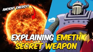 Explaining about Emeth Secret Weapon in One Piece [upl. by Itirahc]