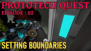 ProtoTech Quest EP02 quotSetting Boundariesquot  Space Engineers Survival [upl. by Nazar]