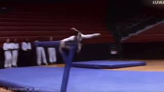 The Beauty and Challenges of AIGenerated Artistic Gymnastics [upl. by Ahsauqal951]