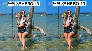 Gopro Hero 13 Black Vs Gopro Hero 10 Black Camera Test Comparison  hero 13 vs hero 10 [upl. by Ginelle]