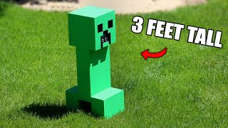 I Made a Real Life Minecraft Creeper [upl. by Carbrey814]