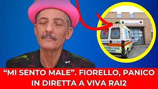 PANICO A VIVA RAI2 MALORE PER FIORELLO DURANTE LA DIRETTA [upl. by Naresh]