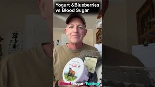 Greek Yogurt and Blueberries Blood Sugar Test REVEALED [upl. by Akehsyt]