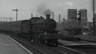 Vintage railway footage  Decades of steam  1940s [upl. by Annekim]