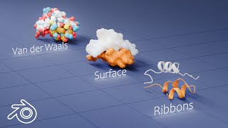 Import Any Protein Structure  PDB to Blender [upl. by Arec]