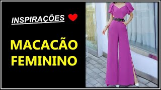 Lindíssimos Modelos de Macacão Feminino  Roupas Lindas e Sofisticadas ❤️ [upl. by Brendon]