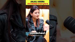 Anjali Arora viral video  ft shubhankarmishraofficial shorts [upl. by Htezil115]