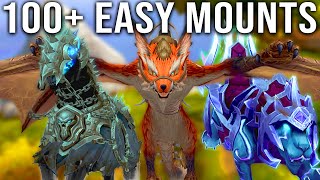 100 Easy to Get Mounts and How to Get Them in World of Warcraft [upl. by Roberson]