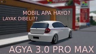 AGYA PRO MAX  CAR DRIVING INDONESIA ROBLOX CDID  BMR 130I 3 DOORS INDONESIA [upl. by Bowra]