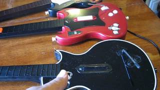 Accesorios control de Guitar Hero [upl. by Arrait]