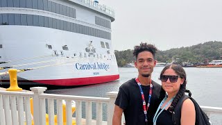 Boarding Carnivals NEWEST SHIP The JUBILEE The K9 Stopped Us  Room Tour [upl. by Nnayllas]