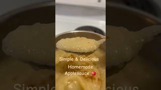 Easy homemade applesauce shorts short shortvideo youtubeshorts youtube trending reels tiktok [upl. by Winfrid]