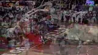 Karl Malone Posterizes Stacey King [upl. by Handler845]