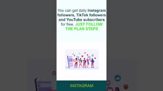 Free Social Media Growth YouTube Subs Instagram amp TikTok Followers fypシ゚ foryou usa uk short [upl. by Tebor]