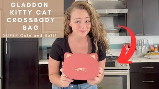 Review Gladdon Cat Crossbody Bag for Girls in The Red Color Cutest Purse and Super Functional [upl. by Harutek]