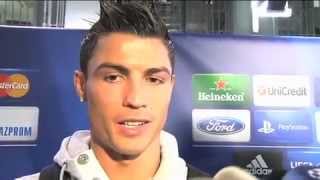 Ronaldos Interview after Playing Manchester United at Home 11 [upl. by Adnarb138]