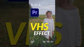 VHS Effect Premiere Pro  Premiere Pro Tutorial Beginner [upl. by Oswin]