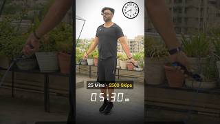 How I Did 10000 Skipping in a Day shorts jumprope trending [upl. by Eldin930]