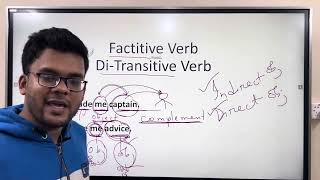 Factitive Verb amp DiTransitive Verb শিখুন খুব সহজেই  Shakil Sir English [upl. by Kenward]