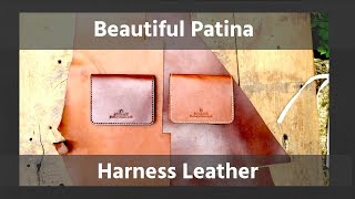 What is a Leather Patina What is a patina on harness leather [upl. by Oidiple]