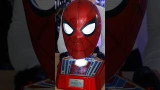 Iron Spider Helmet unboxing ironspider spiderman mcju marvel ironman shorts [upl. by Rey]