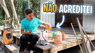 PINTAMOS O RANCHO ANTES QUE FOSSE TARDE [upl. by Hairem]